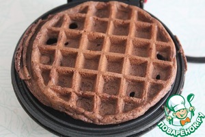 Шоколадные вафли без муки