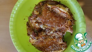 Свинина в аджично-апельсиновом маринаде Свинина в аджично-апельсиновом маринаде