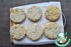 Сырный вегетарианский бургер Сырный вегетарианский бургер