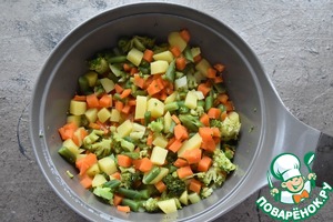 Сырный вегетарианский бургер Сырный вегетарианский бургер