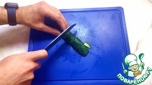 Теплый салат с фунчозой и овощами Теплый салат с фунчозой и овощами