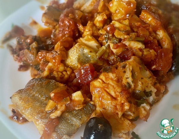 Треска по-провансальски