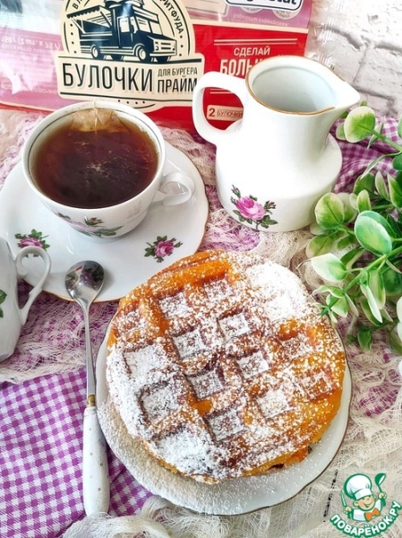 Тыквенные вафли из булочек "ПРАЙМ" Тыквенные вафли из булочек "ПРАЙМ"