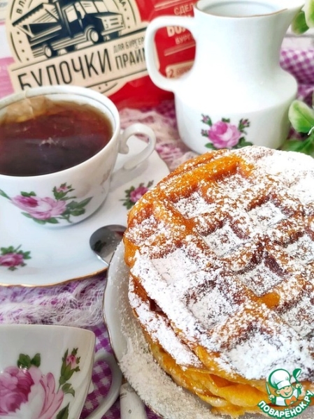 Тыквенные вафли из булочек "ПРАЙМ" Тыквенные вафли из булочек "ПРАЙМ"