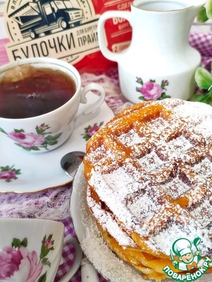 Тыквенные вафли из булочек "ПРАЙМ" Тыквенные вафли из булочек "ПРАЙМ"