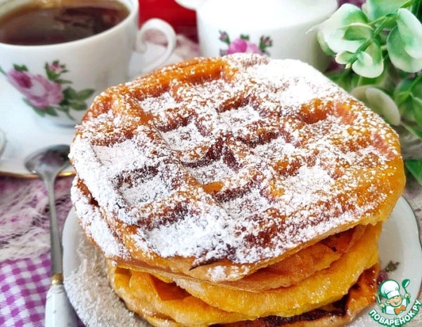 Тыквенные вафли из булочек "ПРАЙМ" Тыквенные вафли из булочек "ПРАЙМ"