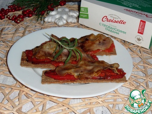 Закуска из сладкого перца и бекона Закуска из сладкого перца и бекона