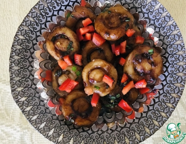 Закуска "Картофельные грибы" Закуска "Картофельные грибы"