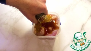 Запеченная курица с картофелем айдахо