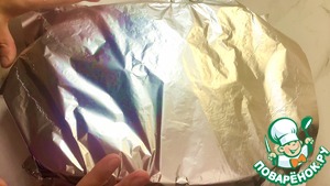 Запеченная курица с картофелем айдахо