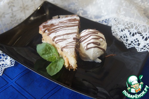 Яблочный пирог "3 стакана"