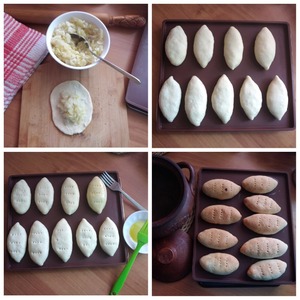 Быстрые пирожки из постного дрожжевого теста Быстрые пирожки из постного дрожжевого теста