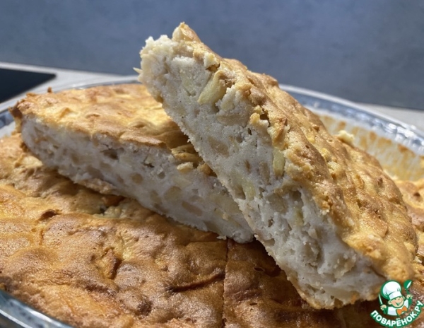 Сочная шарлотка c имбирем в духовке