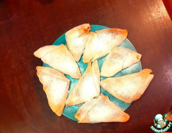 Слойки с ревенем Слойки с ревенем