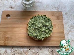 Булочка по мотивам "Капрезе" Булочка по мотивам "Капрезе"