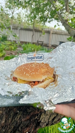 Бургер для пикника " Слоппи джо" Бургер для пикника " Слоппи джо"