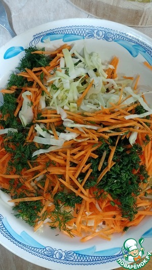 Бургер с наггетсами и капустным салатом Бургер с наггетсами и капустным салатом