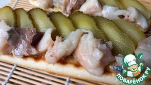 Бутерброд со скумбрией Бутерброд со скумбрией