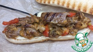 Чизстейк-сэндвич с говядиной Чизстейк-сэндвич с говядиной