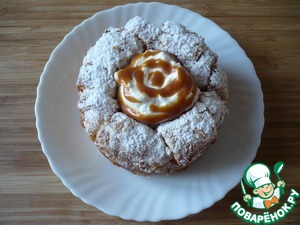 Десертные корзиночки из булочек Десертные корзиночки из булочек