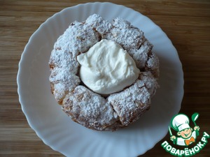 Десертные корзиночки из булочек Десертные корзиночки из булочек