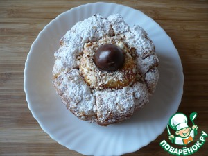 Десертные корзиночки из булочек Десертные корзиночки из булочек