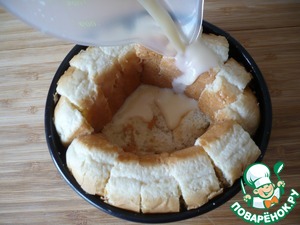 Десертные корзиночки из булочек Десертные корзиночки из булочек