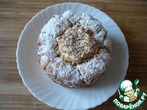 Десертные корзиночки из булочек Десертные корзиночки из булочек