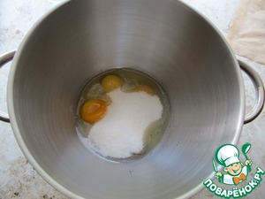 Пирог на растительном масле с вишней