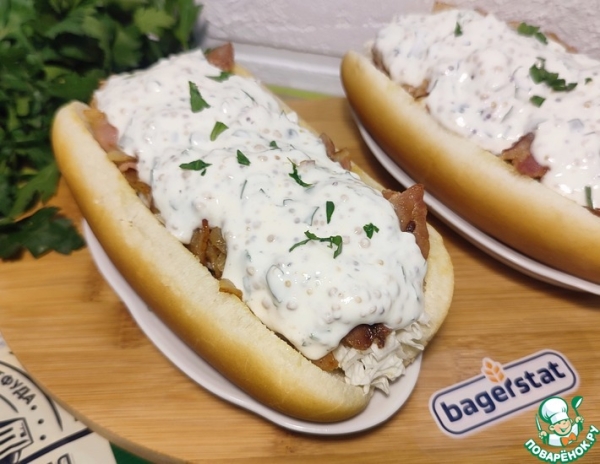 Хот-дог "Мужской" Хот-дог "Мужской"