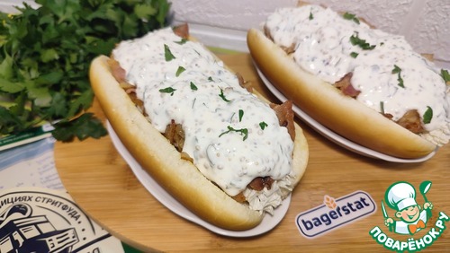 Хот-дог "Мужской" Хот-дог "Мужской"