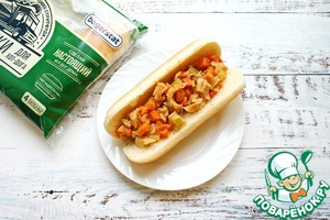 Хот дог по мативам Лампредотто Хот дог по мативам Лампредотто