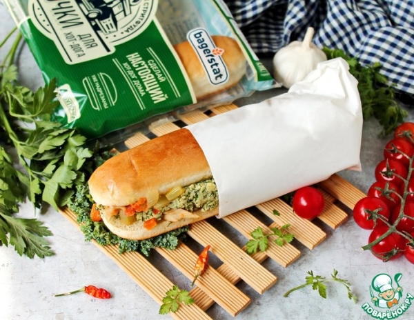 Хот дог по мативам Лампредотто Хот дог по мативам Лампредотто