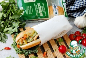 Хот дог по мативам Лампредотто Хот дог по мативам Лампредотто