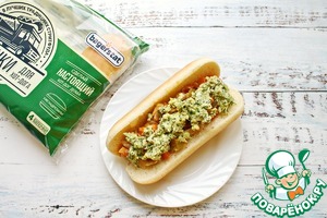 Хот дог по мативам Лампредотто Хот дог по мативам Лампредотто