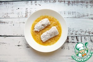 Хот дог с куриными рулетиками Хот дог с куриными рулетиками