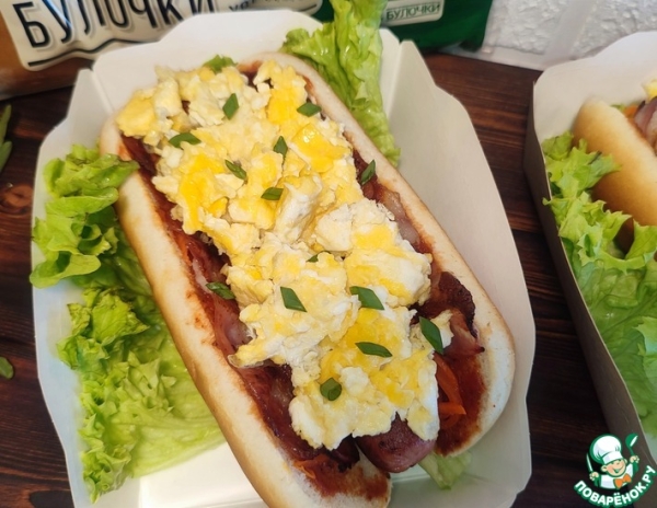 Хот-дог "Утренний" Хот-дог "Утренний"