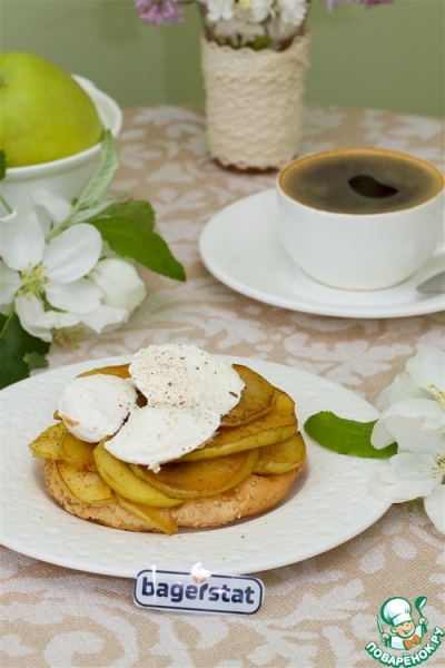 Хрустящие булочки "Яблоко-корица" Хрустящие булочки "Яблоко-корица"