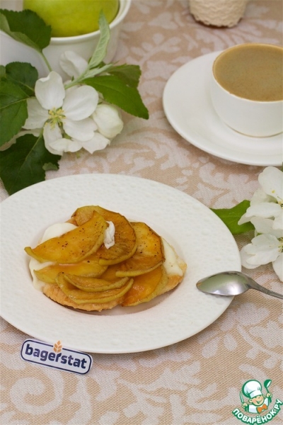 Хрустящие булочки "Яблоко-корица" Хрустящие булочки "Яблоко-корица"