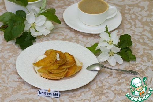 Хрустящие булочки "Яблоко-корица" Хрустящие булочки "Яблоко-корица"