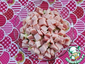 Салат с фасолью "Дачный" Салат с фасолью "Дачный"