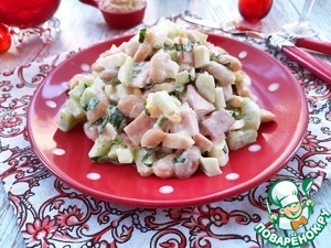 Салат с фасолью "Дачный" Салат с фасолью "Дачный"