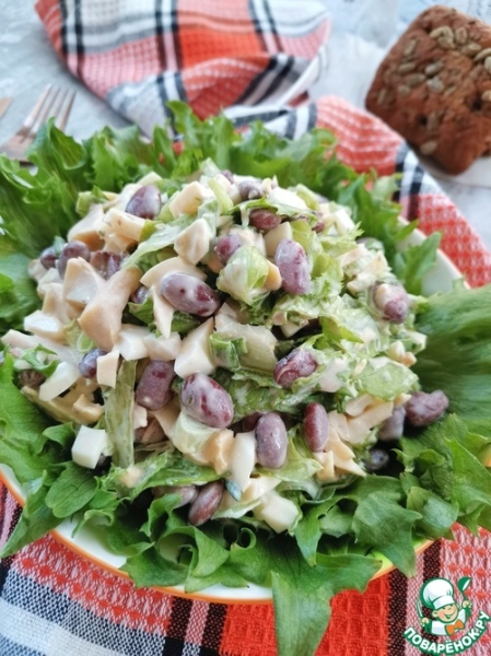 Салат с грибами "Секрет" Салат с грибами "Секрет"