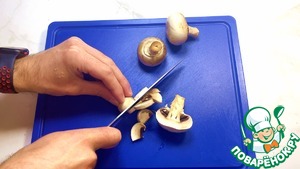 Сэндвич с жареным яйцом в чиабатте