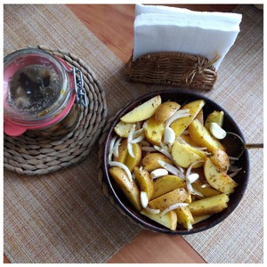 Шампиньоны к печёному картофелю "По-быстрому" Шампиньоны к печёному картофелю "По-быстрому"