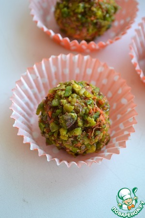 Трюфели из моркови Трюфели из моркови