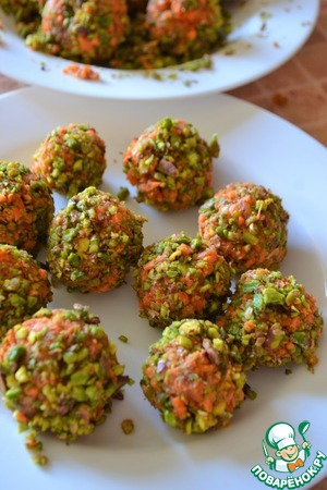 Трюфели из моркови Трюфели из моркови