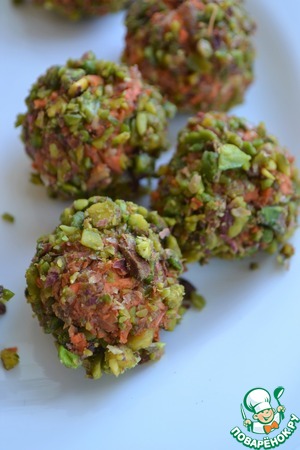 Трюфели из моркови Трюфели из моркови