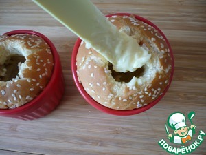 Запеченные булочки с начинкой Запеченные булочки с начинкой