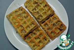 Вафли с мясом индейки Вафли с мясом индейки